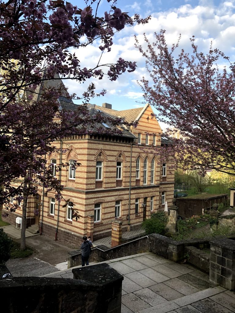 Ferienwohnung Pfarrberg Eisenach – Außenansicht der Marktresidenz nahe Markt