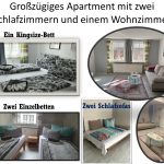 Ferienwohnung Karlstraße Eisenach – zwei Schlafzimmer und Schlafsofas für 6 Gäste