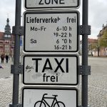 Ferienwohnung Karlstraße Eisenach – Fußgängerzone mit eingeschränkten Lieferzeiten