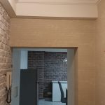 Ferienwohnung Karlstraße Eisenach – Eingangsbereich mit Flur, Blick zur Küche und WC