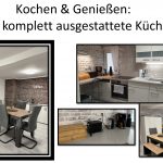 Ferienwohnung Karlstraße Eisenach – Küche mit Essplatz für 6 Personen